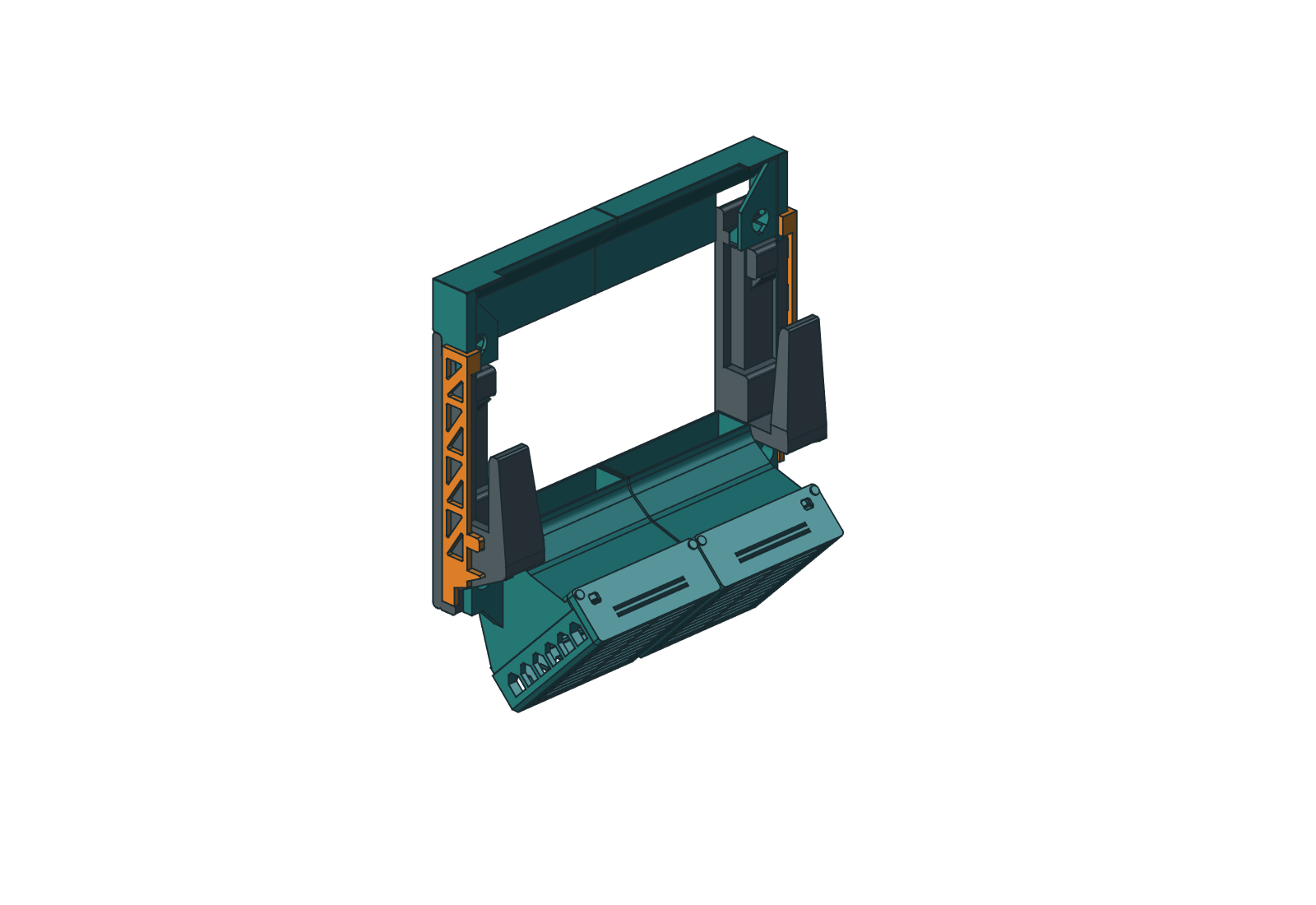 Rev H with orange removable side bars