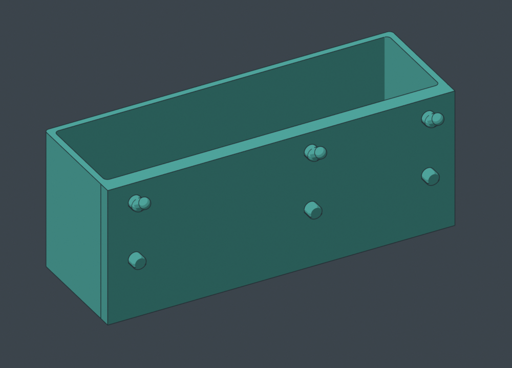 Flush rear and canonical mounts