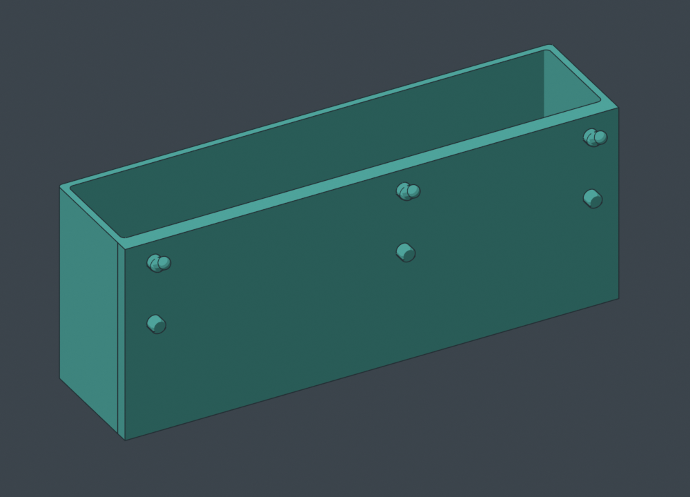 Flush rear and canonical mounts