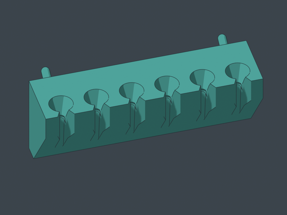 A conical seat