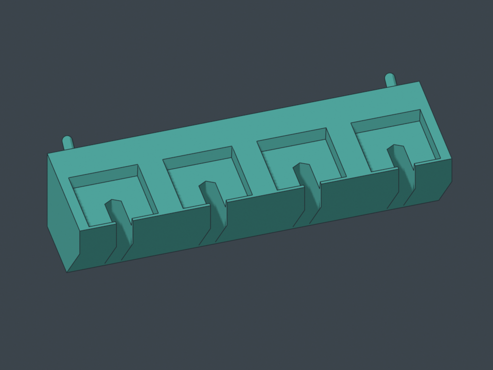 Flat seats + V saddles