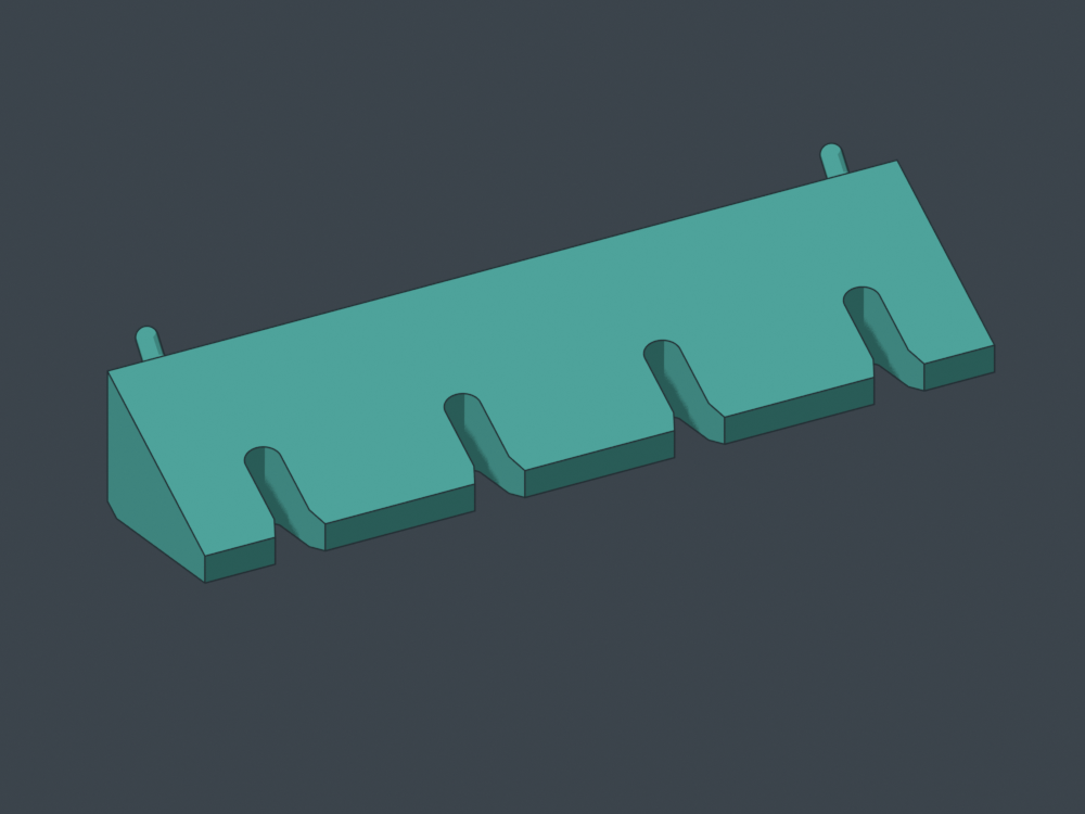 Flat top inverted screwdriver candidate
