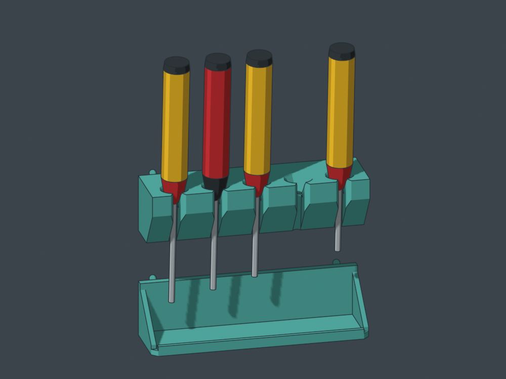 Precision drivers with explicit tool envelopes and an empty slot