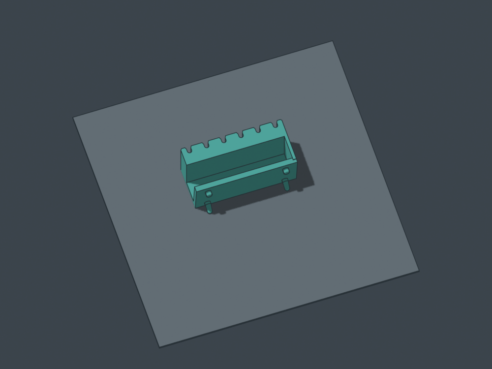 Print pose: flat top down on a 256 mm bed