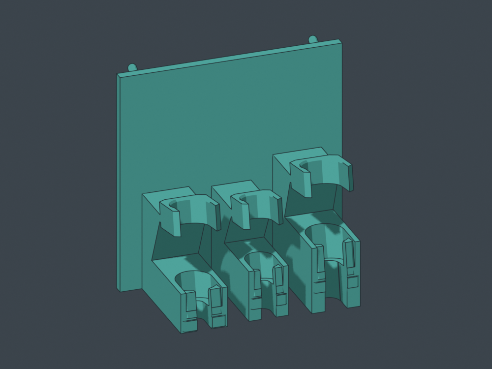 Three barrels